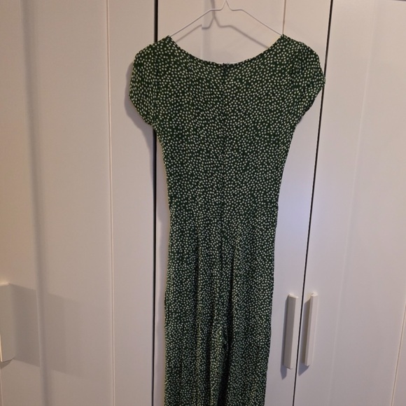Reformation Green Floral Jumpsuit - Picture 5 of 10